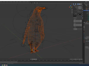 emperor penguin 3D Model