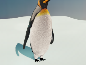 emperor penguin Modelo 3D
