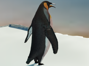 emperor penguin Modelo 3D