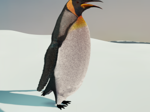 emperor penguin Modelo 3D