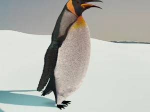 emperor penguin 3D Model