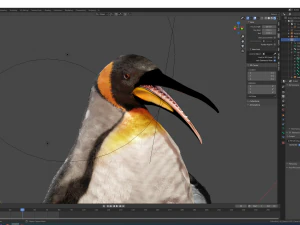 emperor penguin 3D Model