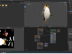emperor penguin 3D Model