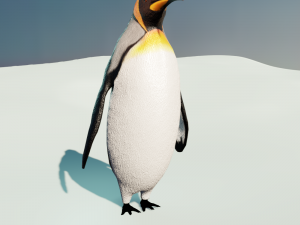 emperor penguin Modelo 3D