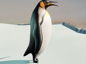 emperor penguin Modelo 3D