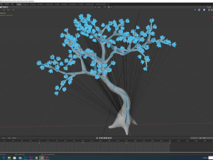 cherry tree 3D-Modell