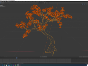 cherry tree 3D-Modell