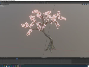 cherry tree 3D Model