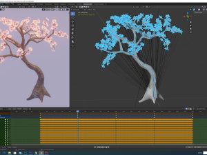 cherry tree 3D-Modell