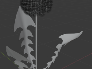 dandelion 3D-Modell