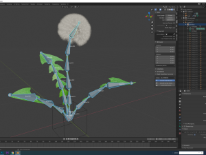 dandelion 3D-Modell