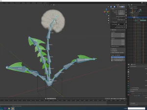 dandelion 3D Model