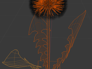 dandelion 3D-Modell