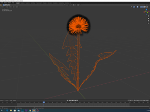 dandelion 3D-Modell