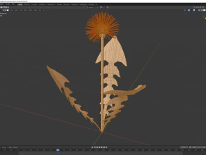 dandelion 3D Model