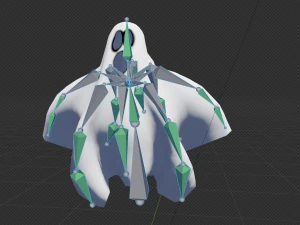 Fantasma Modello 3D