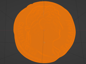 HADRIANVS AVGVSTVS coin Model Cetak 3D