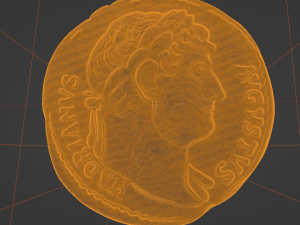 HADRIANVS AVGVSTVS coin Model Cetak 3D