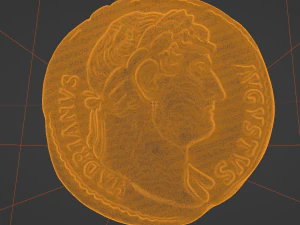 HADRIANVS AVGVSTVS coin 3D Print Model