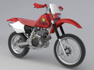honda xr 400 Modelo 3D
