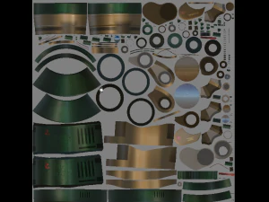 binocular 3D Model