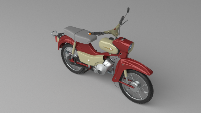 simson star 3D Model in Bicycle 3DExport