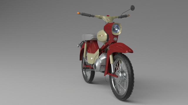 simson star 3D Model in Bicycle 3DExport
