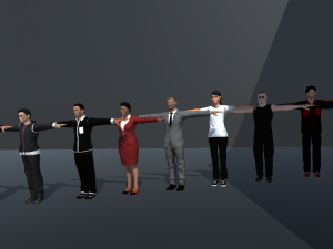 black squad Model 3D