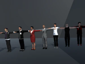 black squad 3D Model