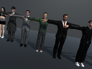 black squad Model 3D