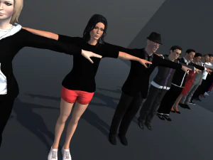 black squad 3D Model