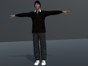 black squad Model 3D