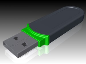 pendrive 3Dモデル