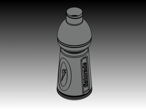 gatorade bottle Modelo 3D