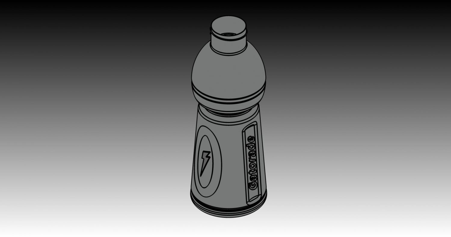 Gatorade Necker by Ravi, Download free STL model