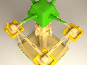altar 3Dモデル