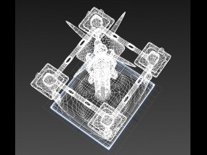 altar 3Dモデル