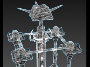 altar 3Dモデル