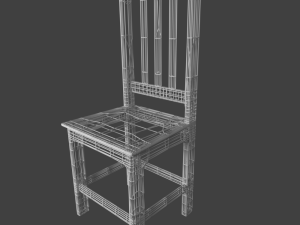 home chair 3D Модель