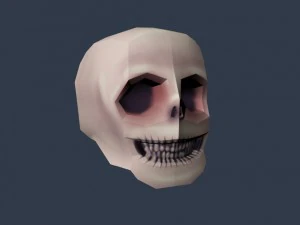 頭蓋骨 3Dモデル