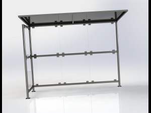 bus station 3D 模型