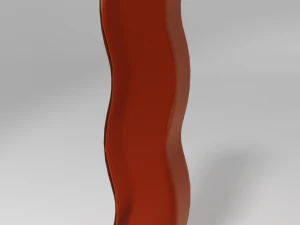 유리 꽃병 3D 모델