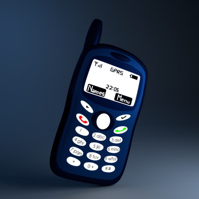 phone 3D Модель .c4d .max .obj .3ds .fbx .stl .blend