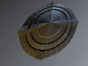 shield diablo 3D 모델