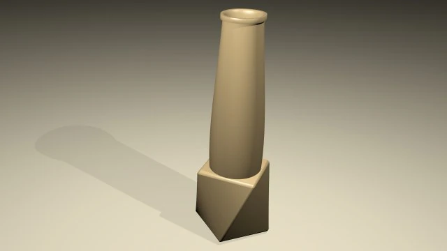 vase 3D Print Model .c4d .max .obj .3ds .fbx .stl .blend 
