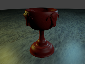 wine Model 3D
