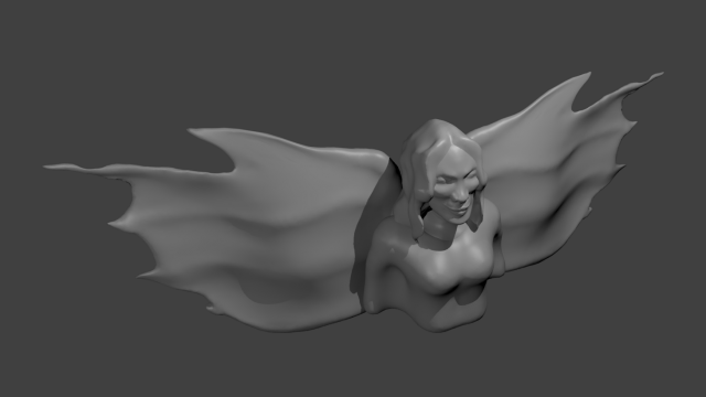 demon Model do druku 3D .c4d .max .obj .3ds .fbx .stl .blend 