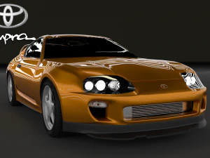 toyota supra 3D Model