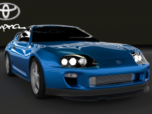 toyota supra 3D 모델