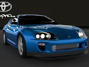 toyota supra 3D Model